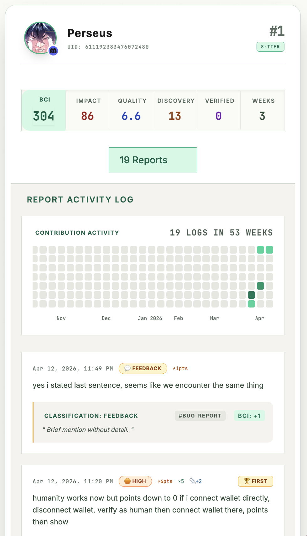Builder Profile